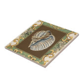 Muscheln der kleinen Meerjungfrau Fliese (Seite)