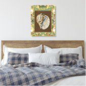 Muscheln der kleinen Meerjungfrau Leinwanddruck (Insitu (Schlafzimmer))