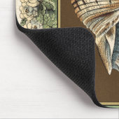 Muscheln der kleinen Meerjungfrau Mousepad (Ecke)