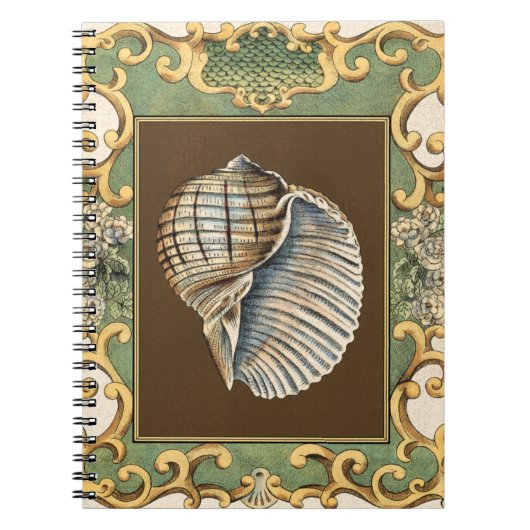 Muscheln der kleinen Meerjungfrau Notizblock (Vorderseite)