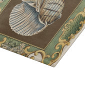 Muscheln der kleinen Meerjungfrau Schneidebrett (Ecke)