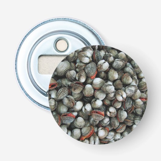 Muscheln des Blutcockle Flaschenöffner (Vorderseite)