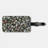 Muscheln des Blutcockle Gepäckanhänger (Rückseite horizontal)