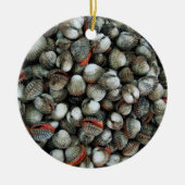 Muscheln des Blutcockle Keramikornament (Vorne)