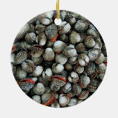 Muscheln des Blutcockle Keramikornament (Hinten)