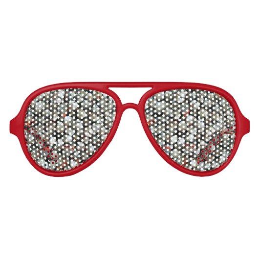 Muscheln des Blutcockle Sonnenbrille (Vorderseite)