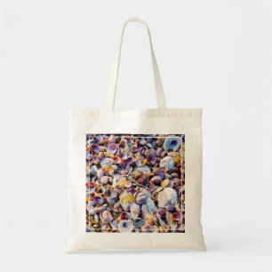Muscheln durch das Seeufer Tragetasche