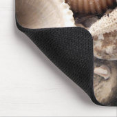 Muscheln durch das Ufer Mousepad (Ecke)