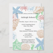 Muscheln Einladung (Vorderseite)