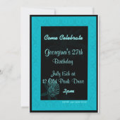 Muscheln Einladung (Rückseite)