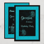 Muscheln Einladung (Vorne/Hinten)