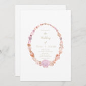 Muscheln Einladung (Vorne/Hinten)