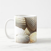 Muscheln, exotischer tropischer Sommer-Strand-Tass Kaffeetasse (Links)
