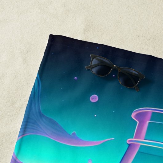 Muscheln Fantasie Strandtuch (Beispiel)