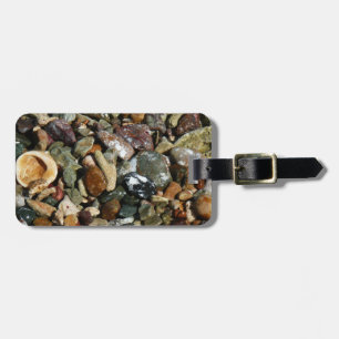 Muscheln, Felsen und Korallen Naturfotografie Gepäckanhänger