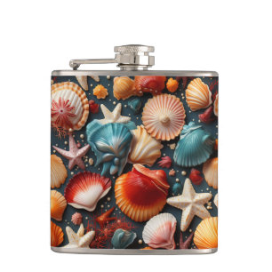Muscheln Flachmann
