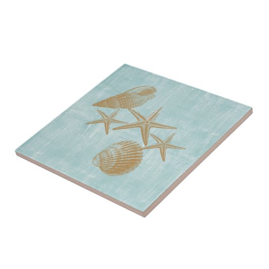 Muscheln Fliese (Seite)