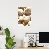 Muscheln Fotografie Poster (Heimbüro)
