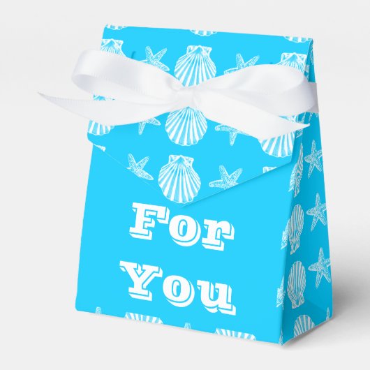 Muscheln für Strandbesuche der Muschel Starfish Geschenkschachtel (Vorderseite)