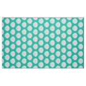 Muscheln für Strandschuppen Mustergewebe Stoff (Fat Quarter (45,7 x 55,9 cm))
