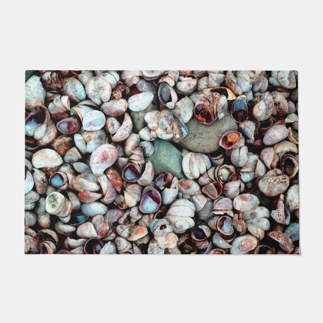 Muscheln Fußmatte (Vorderseite)