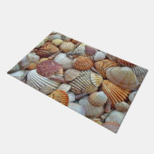 Muscheln Fußmatte (Schrägansicht)