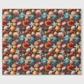 Muscheln Geschenkpapier (Flach)
