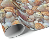 Muscheln Geschenkpapier (Rolleneckpunkt)