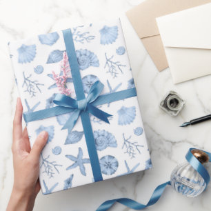 Muscheln Geschenkpapier