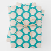 Muscheln Geschenkpapier Set (Beispiel)