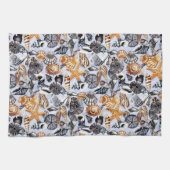 Muscheln Geschirrtuch (Horizontal)