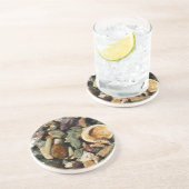 Muscheln-, Gestein- und Korallenfotografie Sandstein Untersetzer (Seite)