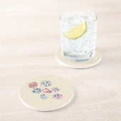 Muscheln Getränkeuntersetzer (Seite)