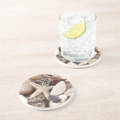 Muscheln Getränkeuntersetzer (Seite)