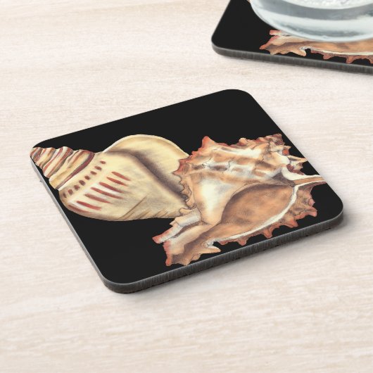 Muscheln Getränkeuntersetzer (Linke Seite)