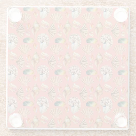 MUSCHELN GLASUNTERSETZER (Rückseite)