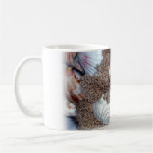 Muscheln im Meer farbenfroh Kaffeetasse (Links)