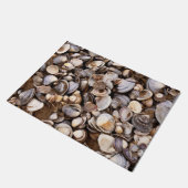 Muscheln im Mud Fußmatte (Schrägansicht)