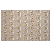 Muscheln im Sand Stoff (Fat Quarter (45,7 x 55,9 cm))