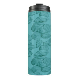 Muscheln in Aqua Thermosbecher