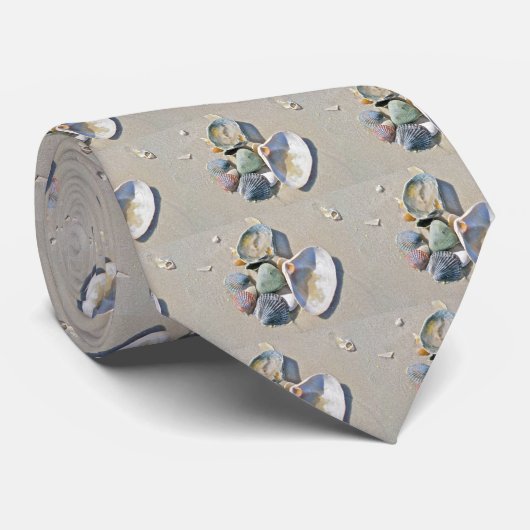 Muscheln in der Krawatte "Low Tide" (Gerollt)