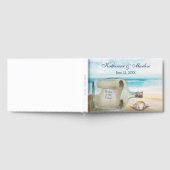 Muscheln in Flaschen | Hochzeit Gästebuch (Voll)