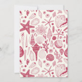 Muscheln in Viva Magenta - Farbe des Jahres 2023 (Vorderseite)