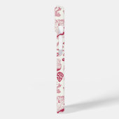 Muscheln in Viva Magenta - Farbe des Jahres 2023 Case-Mate iPhone Hülle (Rückseite / Links)