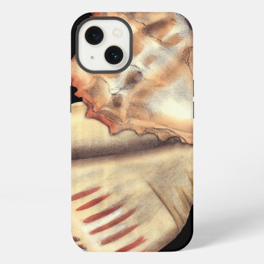 Muscheln iPhone Hülle (Rückseite)