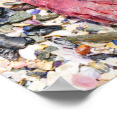 Muscheln Jellyfish Ocean Beach View Poster (Ecke)