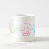 Muscheln Kaffeetasse (Vorderseite Links)