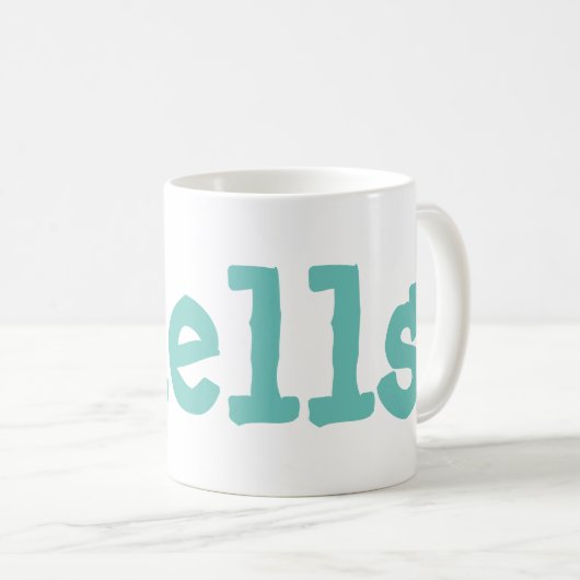 Muscheln Kaffeetasse (VorderseiteRechts)