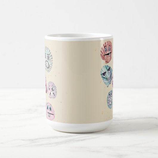 Muscheln Kaffeetasse (Mittel)