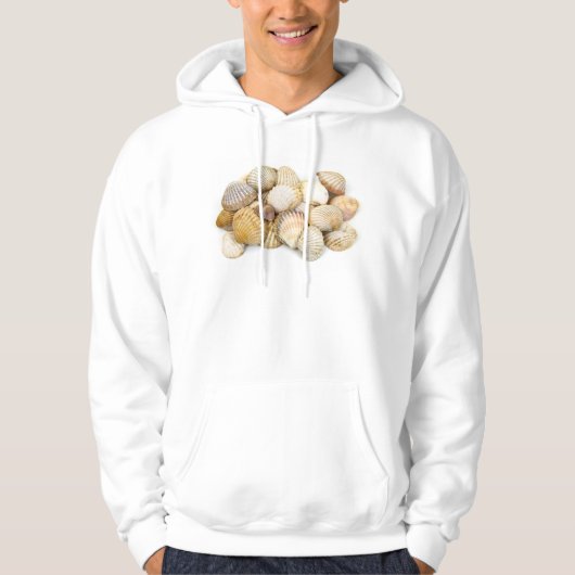 Muscheln, Kamm-Muscheln, Muscheln, Scallops Hoodie (Vorderseite)